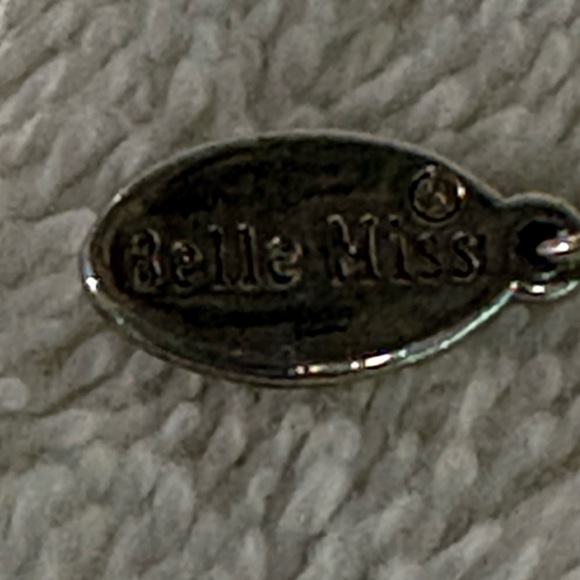 Belle Miss Multi-Color Ribbon Woven Silver Tone Statement Necklace - Picture 8 of 10